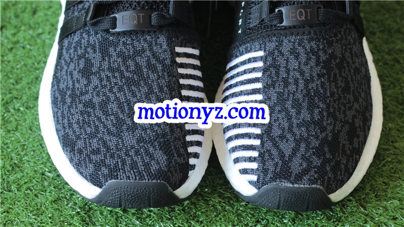Real Boost Adidas EQT Support 93/17 Boost Black